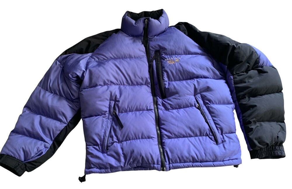 MOUNTAIN HARDWEAR brown down puffer parka Long Coat Jacket XS